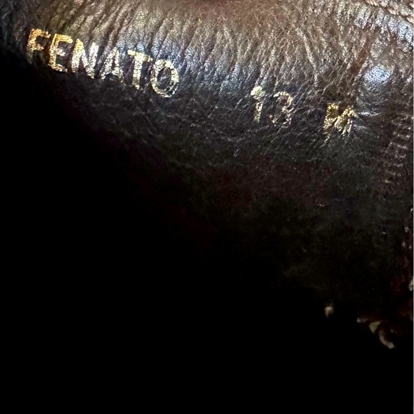 Bruno Magli Brown Leather Moccasin Drivers - 13 - Picture 5 of 8